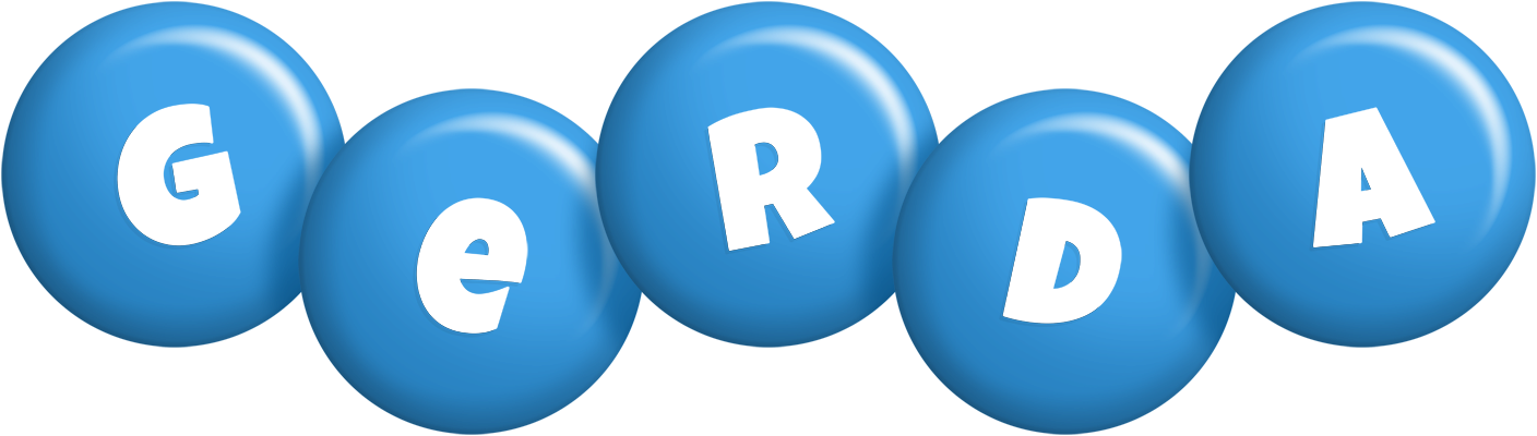 Gerda candy-blue logo