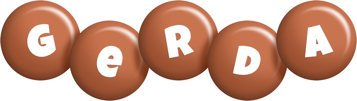 Gerda candy-brown logo