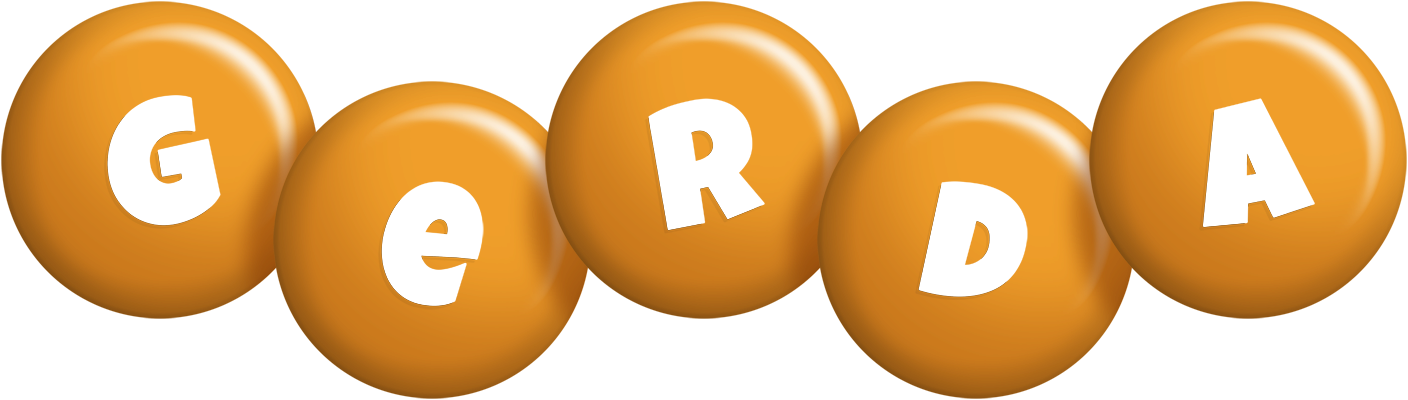 Gerda candy-orange logo