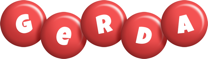 Gerda candy-red logo