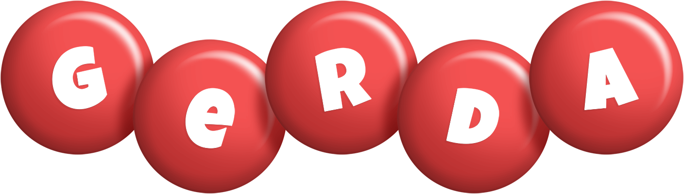 Gerda candy-red logo