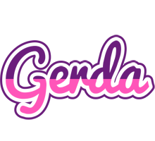 Gerda cheerful logo