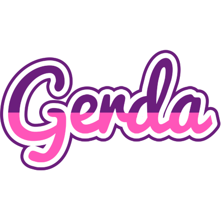 Gerda cheerful logo
