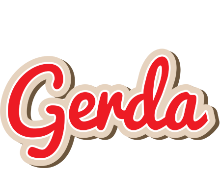 Gerda chocolate logo