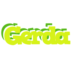Gerda citrus logo