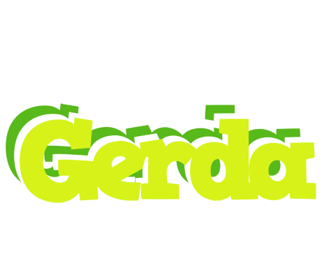 Gerda citrus logo
