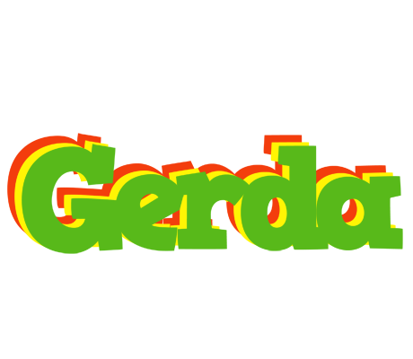 Gerda crocodile logo