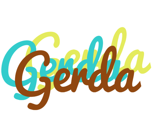 Gerda cupcake logo