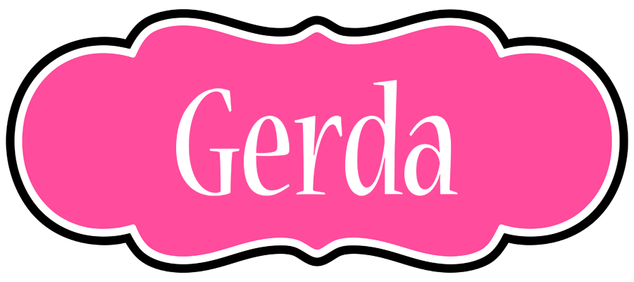 Gerda invitation logo
