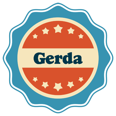 Gerda labels logo