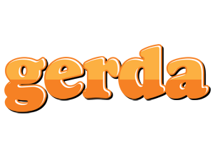 Gerda orange logo