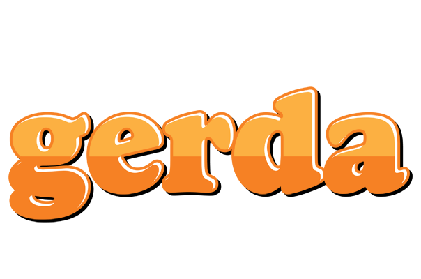 Gerda orange logo