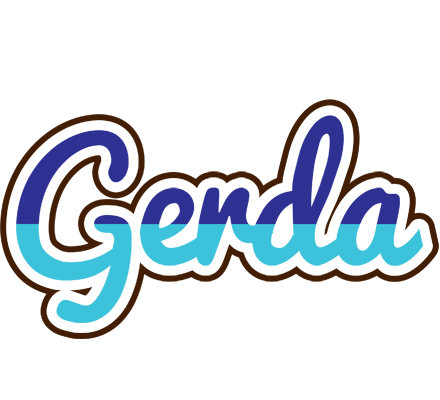 Gerda raining logo