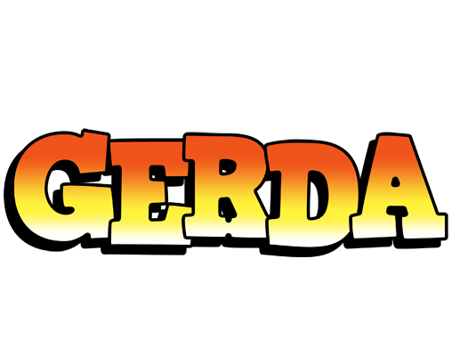 Gerda sunset logo