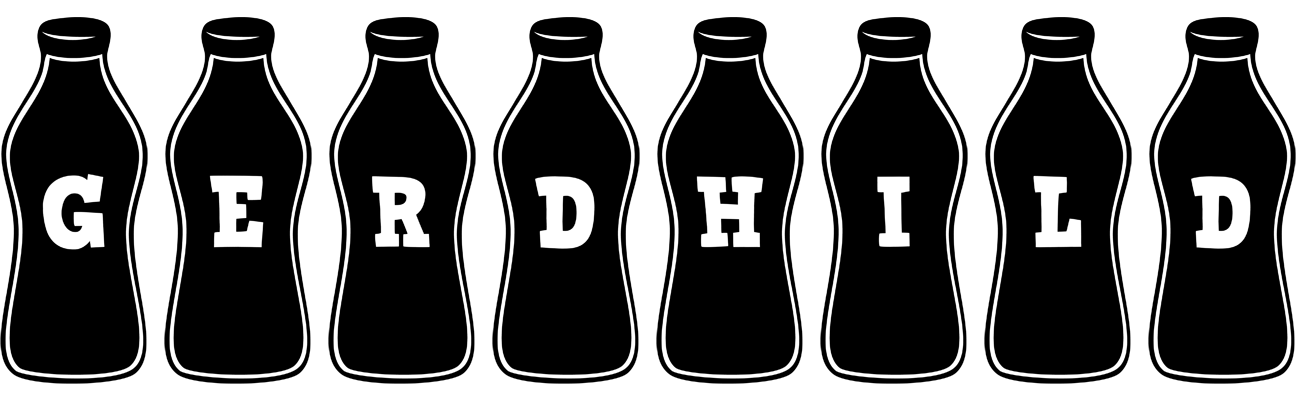 Gerdhild bottle logo