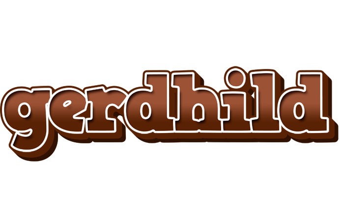 Gerdhild brownie logo