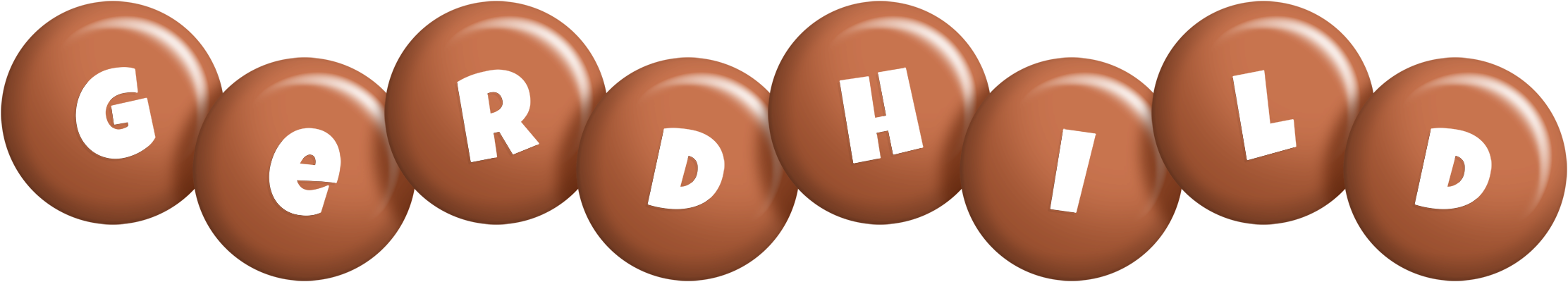 Gerdhild candy-brown logo
