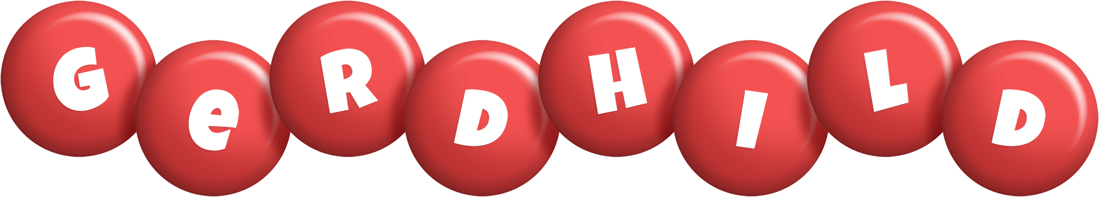 Gerdhild candy-red logo