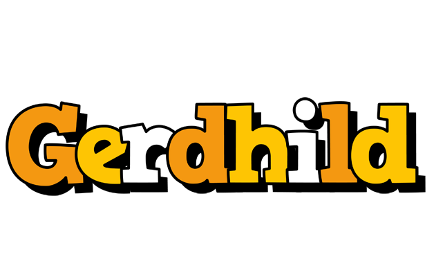 Gerdhild cartoon logo