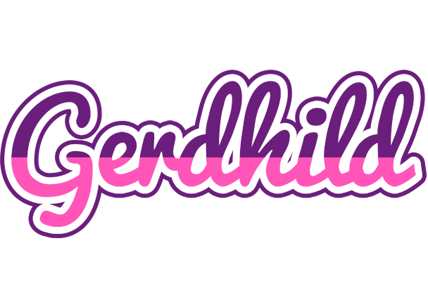 Gerdhild cheerful logo