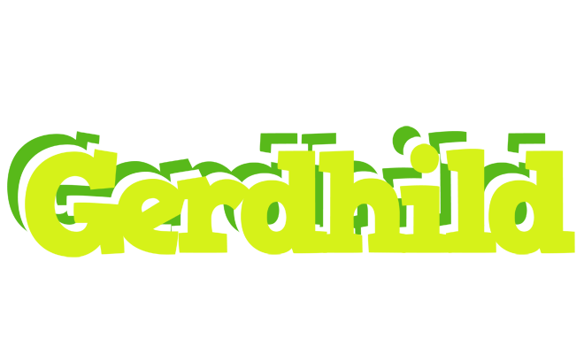 Gerdhild citrus logo