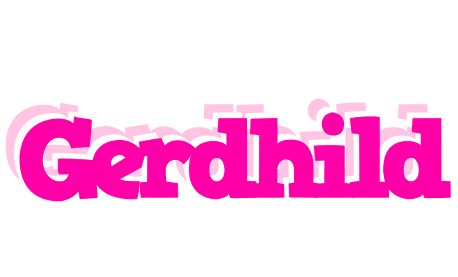 Gerdhild dancing logo