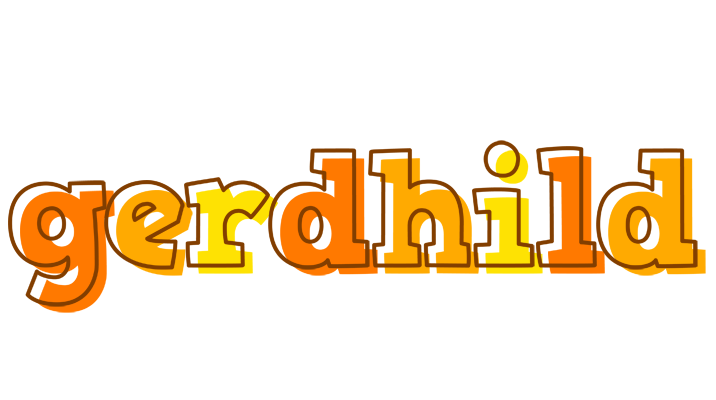 Gerdhild desert logo