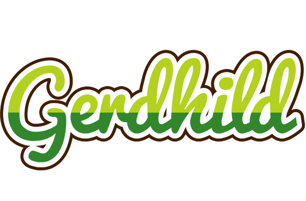 Gerdhild golfing logo