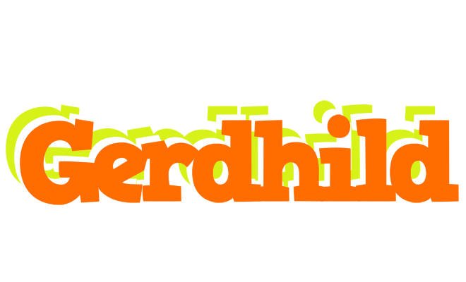 Gerdhild healthy logo