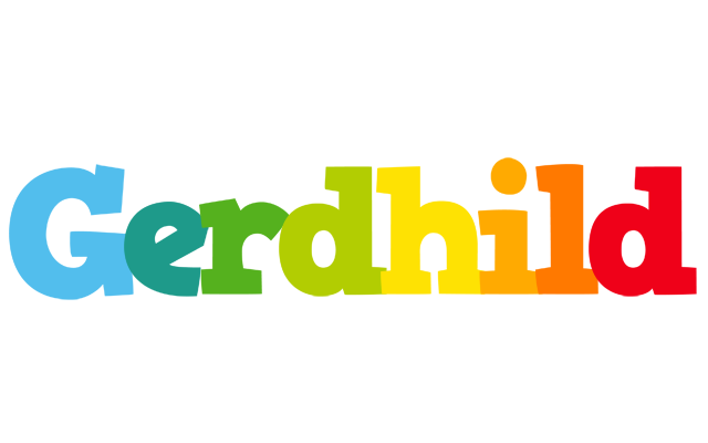 Gerdhild rainbows logo