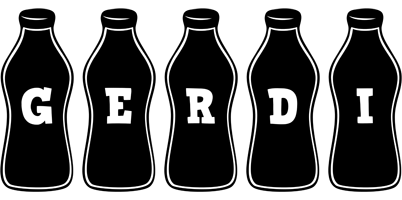 Gerdi bottle logo