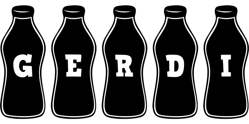 Gerdi bottle logo