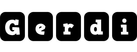 Gerdi box logo