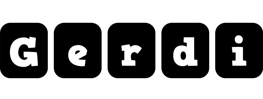 Gerdi box logo