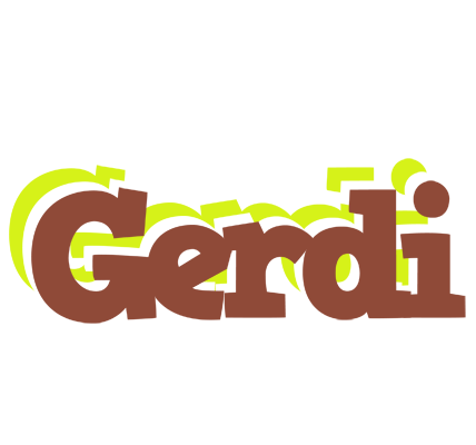 Gerdi caffeebar logo