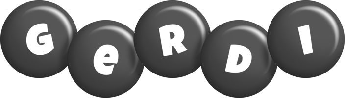 Gerdi candy-black logo