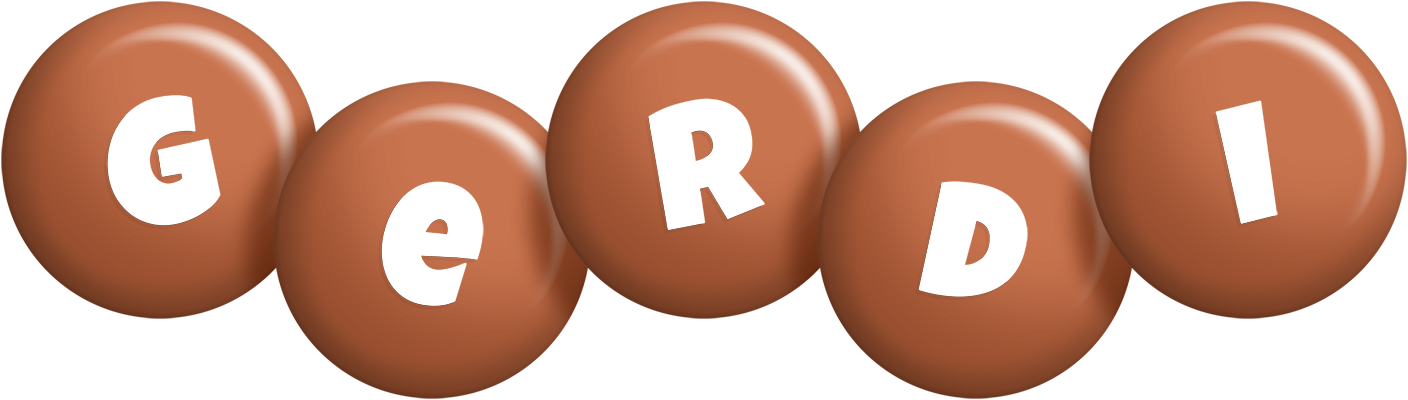 Gerdi candy-brown logo