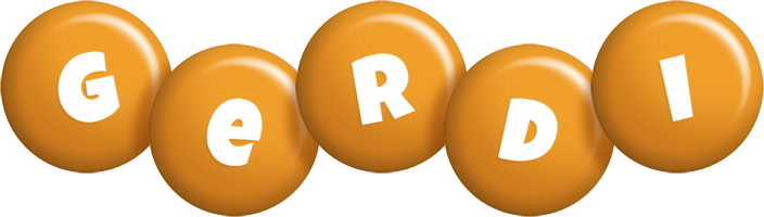 Gerdi candy-orange logo