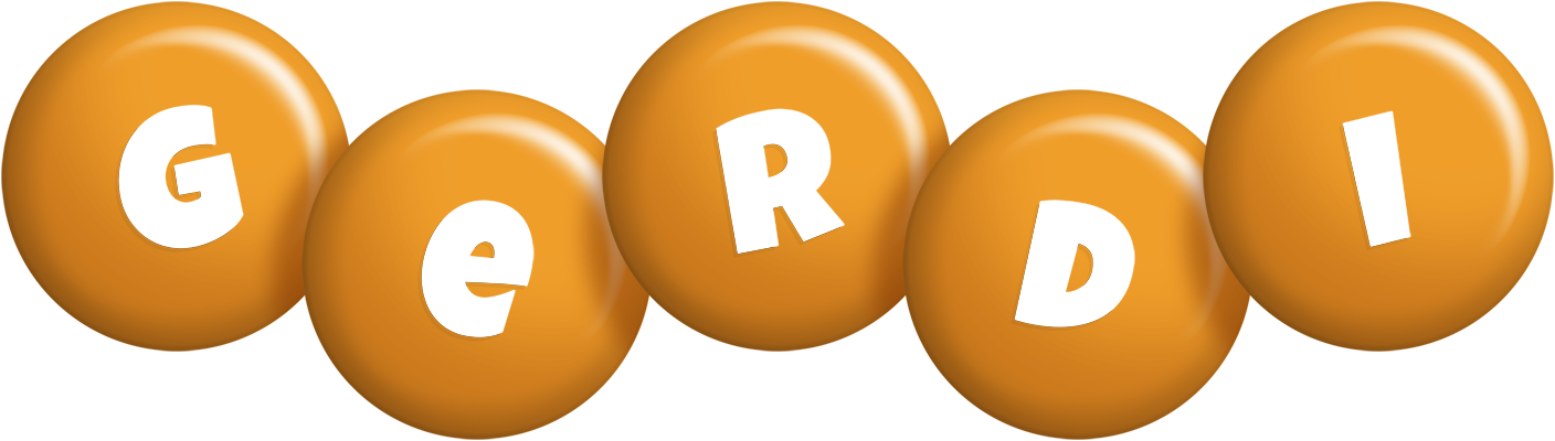 Gerdi candy-orange logo