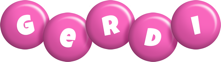 Gerdi candy-pink logo