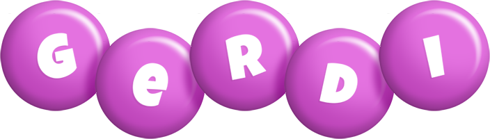 Gerdi candy-purple logo