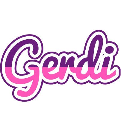 Gerdi cheerful logo