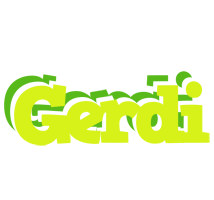 Gerdi citrus logo