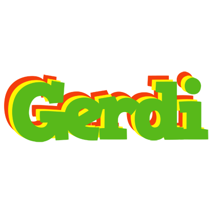 Gerdi crocodile logo