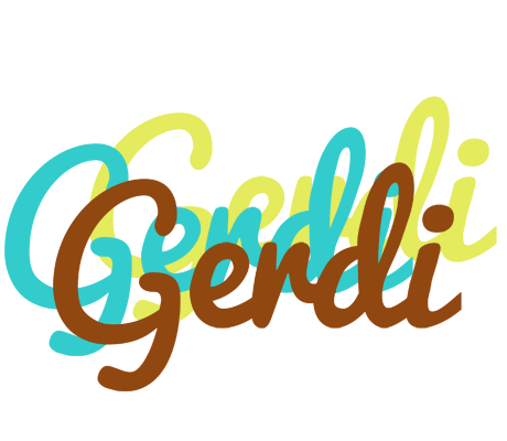 Gerdi cupcake logo