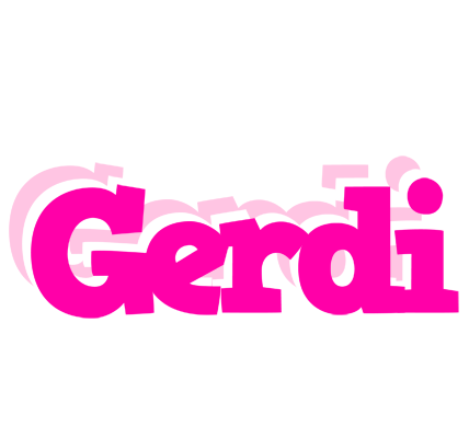 Gerdi dancing logo