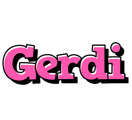 Gerdi girlish logo