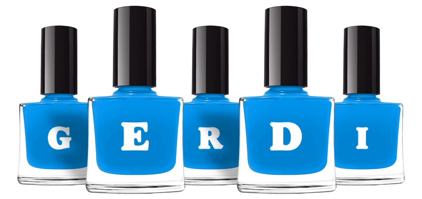 Gerdi glossy logo