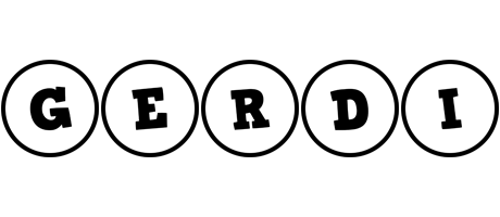 Gerdi handy logo