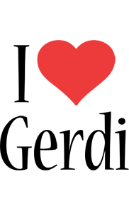 Gerdi i-love logo